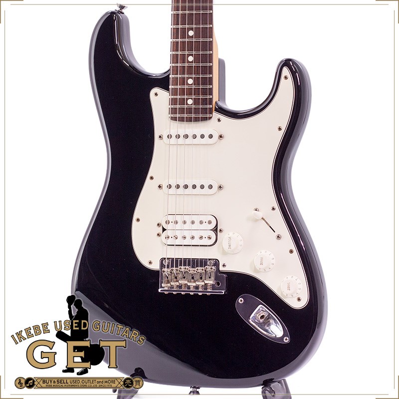 Fender USA American Standard Stratocaster HSS (Black)の画像